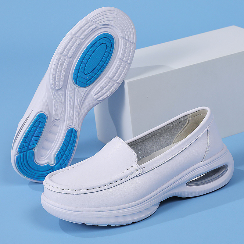 Spot Nurse Shoes Women's Air Cushion Soft Sole Breathable Non-Tiring Feet Hospital Work Shoes Cross-Border Foreign Trade Wholesale Dropshipping