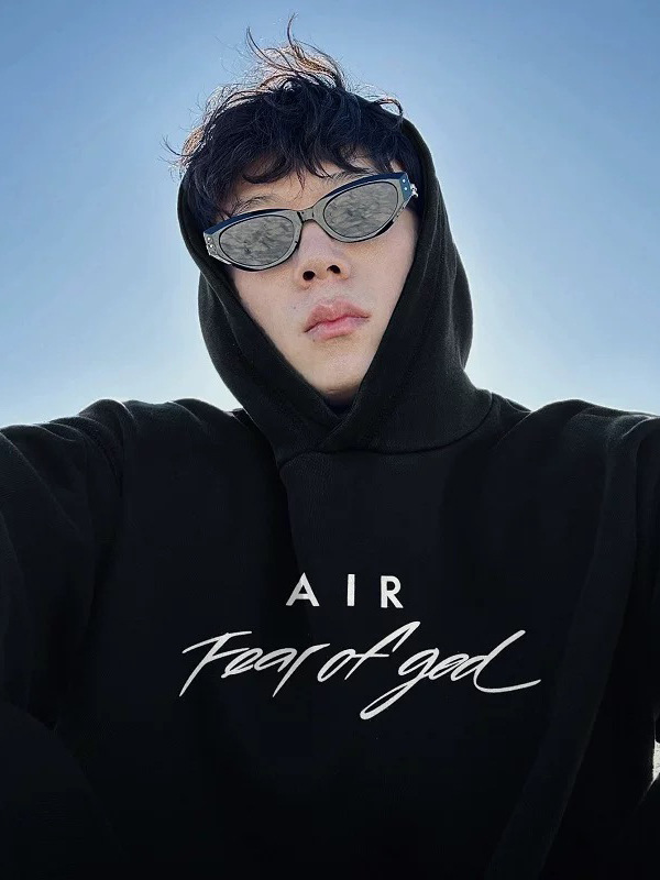 Mainline Collaboration Air Fog Stack High Street Sports Loose Casual Unisex Hooded Sweatshirt