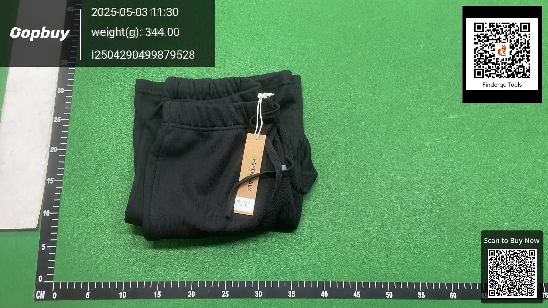 FOG double line ESSENTIALS FEAR OF GOD American fashion brand 3D silicone loose men's shorts
