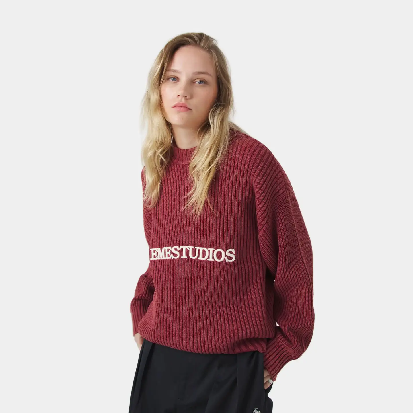 Soft and Lazy Style Round Neck Sweater for Men and Women in Autumn and Winter Loose Design Women's European and American Autumn 2025 New Inner Wear