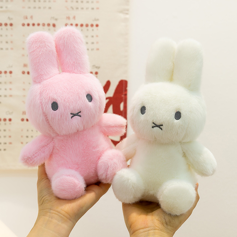 Popular Miffy Rabbit Doll Cute Plush Toy Animal Doll Comfort Sleeping Doll Children's Gift Wholesale