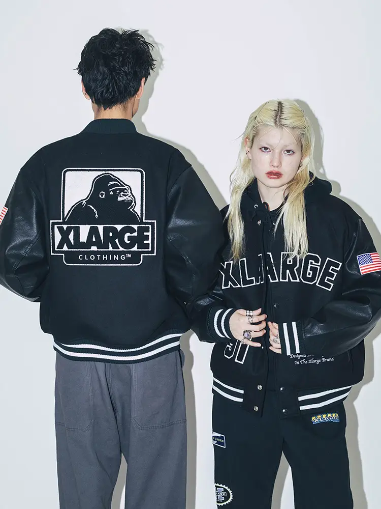 American Heavy weight Mechao Wool woolen Leather Sleeve Patchwork Baseball Cotton Jacket jacket Outwear Flocking Men and Women Couple