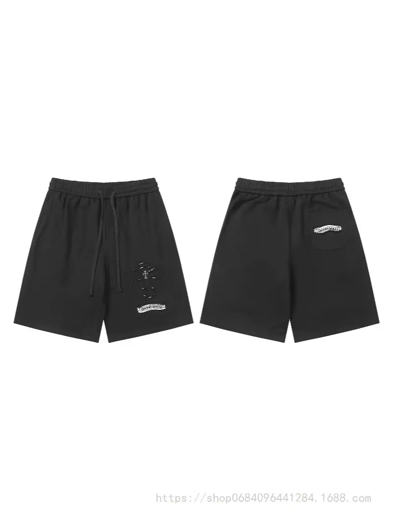 25 New Summer Styles of Cromahorse Sanskrit Cross Quarter Shorts Terry Casual Shorts for Men and Women Wholesale