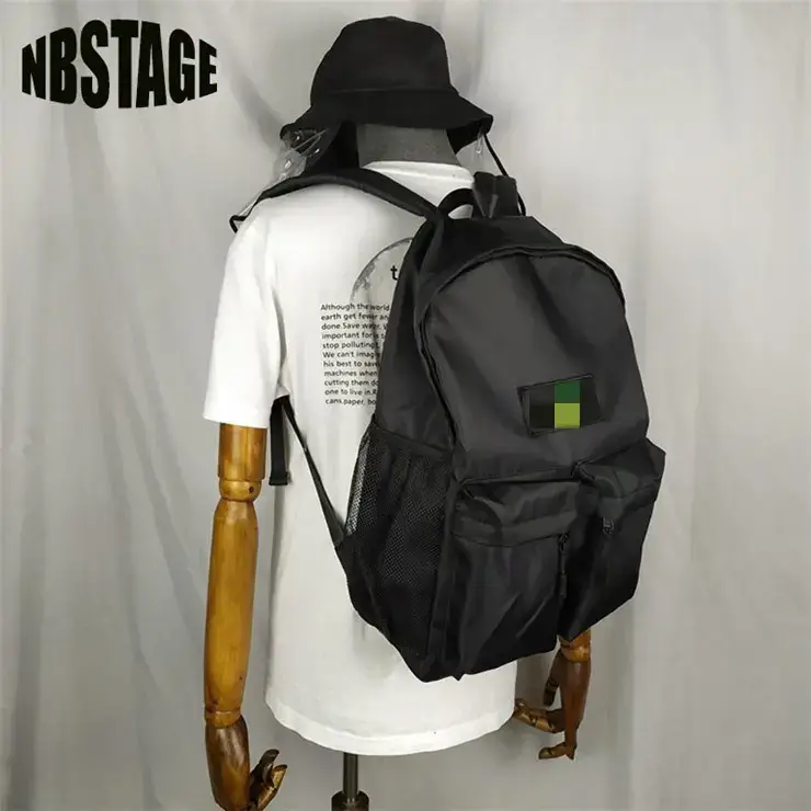 Backpack Men Large Capacity Business Travel Bag Computer Backpack Fashion Trendy Junior High School High School College Student Bag