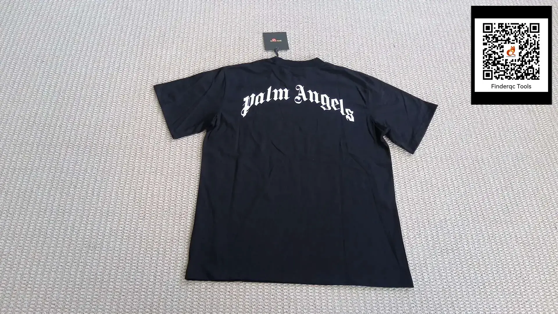 Palm Angels Black Short Sleeve T-Shirt