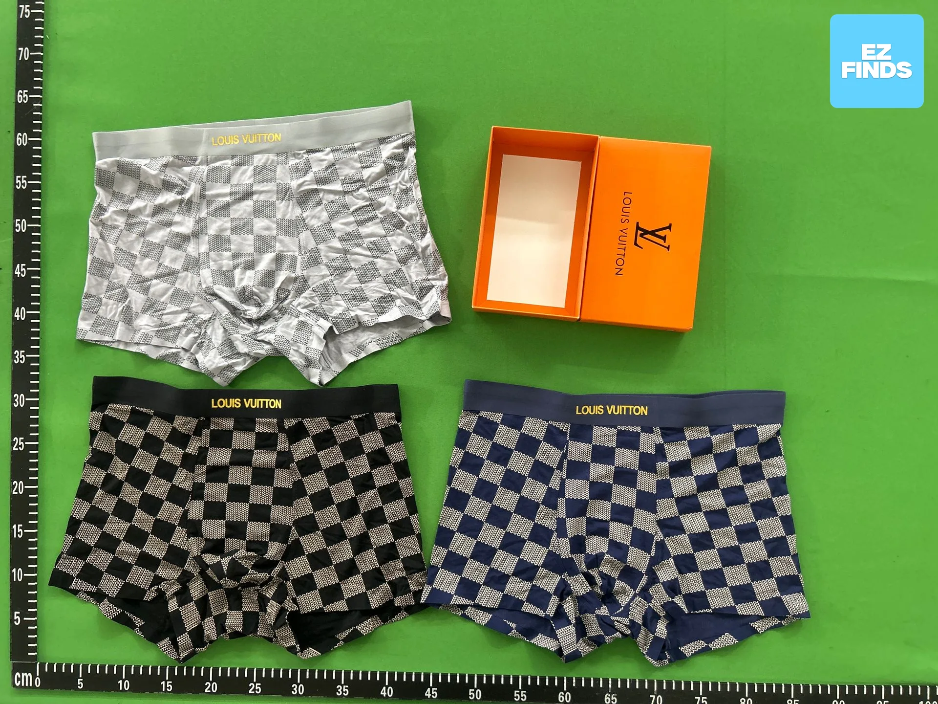 Donkey Men's Underwear Modal Boxer Shorts Seamless Antibacterial Plaid Print Breathable Boxer Briefs Wholesale Boxers QC 写真 1688 Qualit.ly QC