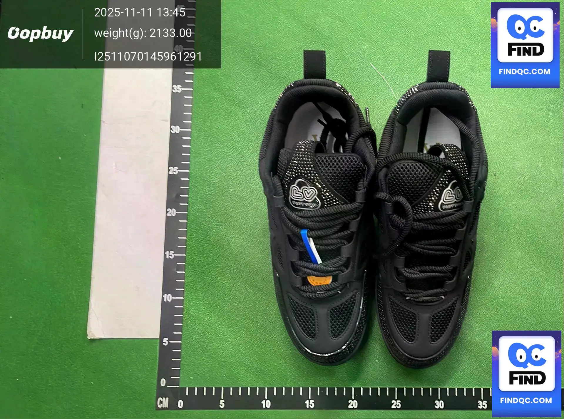 Louis Vuitton LV Trainer Black