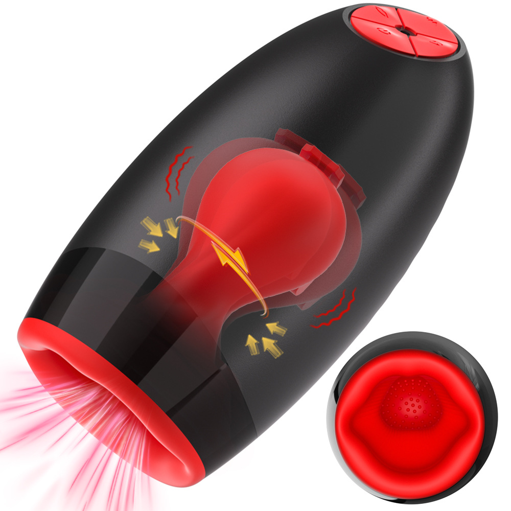 Adult men's root sucking rotary trainer penis twisting vibration aircraft cup masturbation massage appliance wholesale