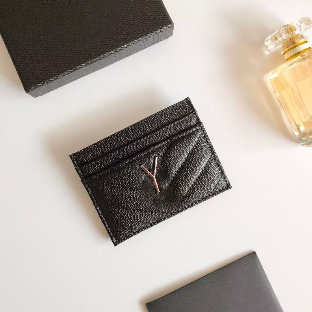 Factory in stock direct batch of caviar card holder card multi-card incense grandma Chanel style Yang Shulin fashion brand ys concave and convex