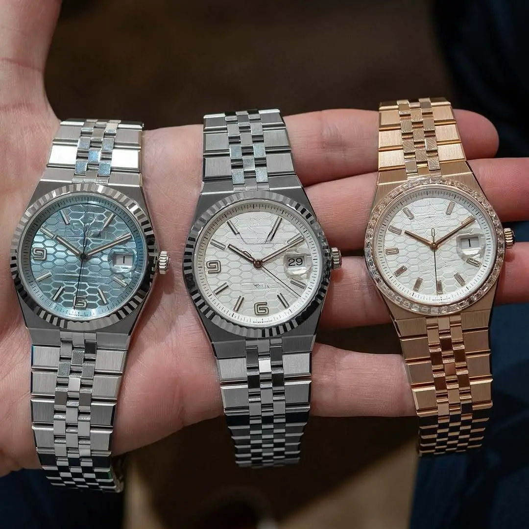 Foreign Trade Cross-Border Men's Laojia New Diary Series Land-Type Automatic Mechanical Watch Manufacturer Wholesale