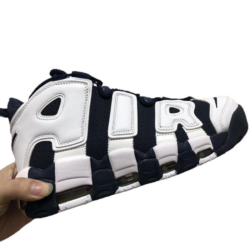 Putian Original Pippen Large Letter Basketball Shoes Aj Mid-Top Black White Red Unisex Outdoor Versatile Sports Shoes Trendy Shoes QC-foto från 1688 på Qualit.ly