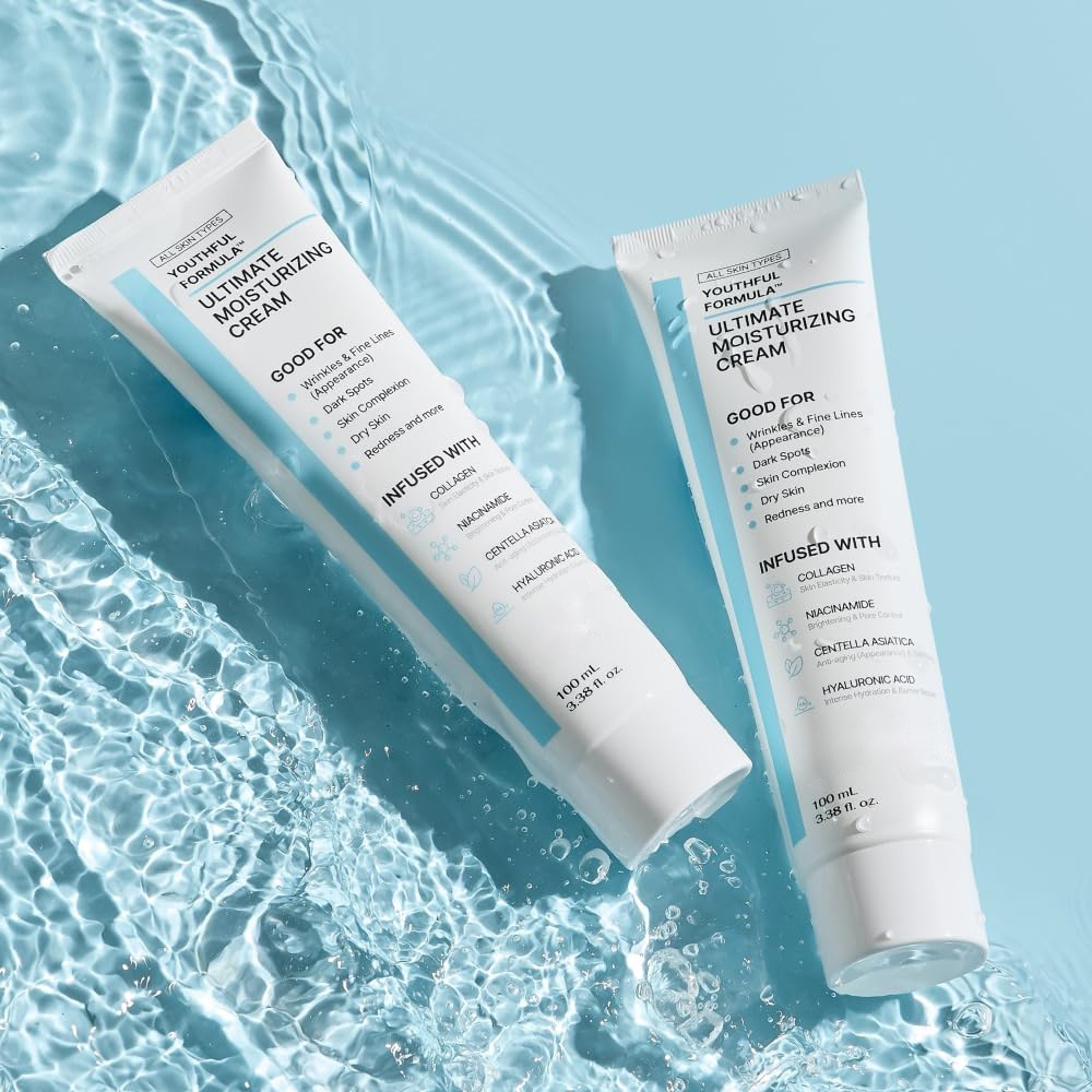 Cross-Border Best-Selling Youth Formula Moisturizing Cream Niacinamide Collagen Anti-Wrinkle Lightening Fine Lines Centella Asiatica Moisturizing Cream