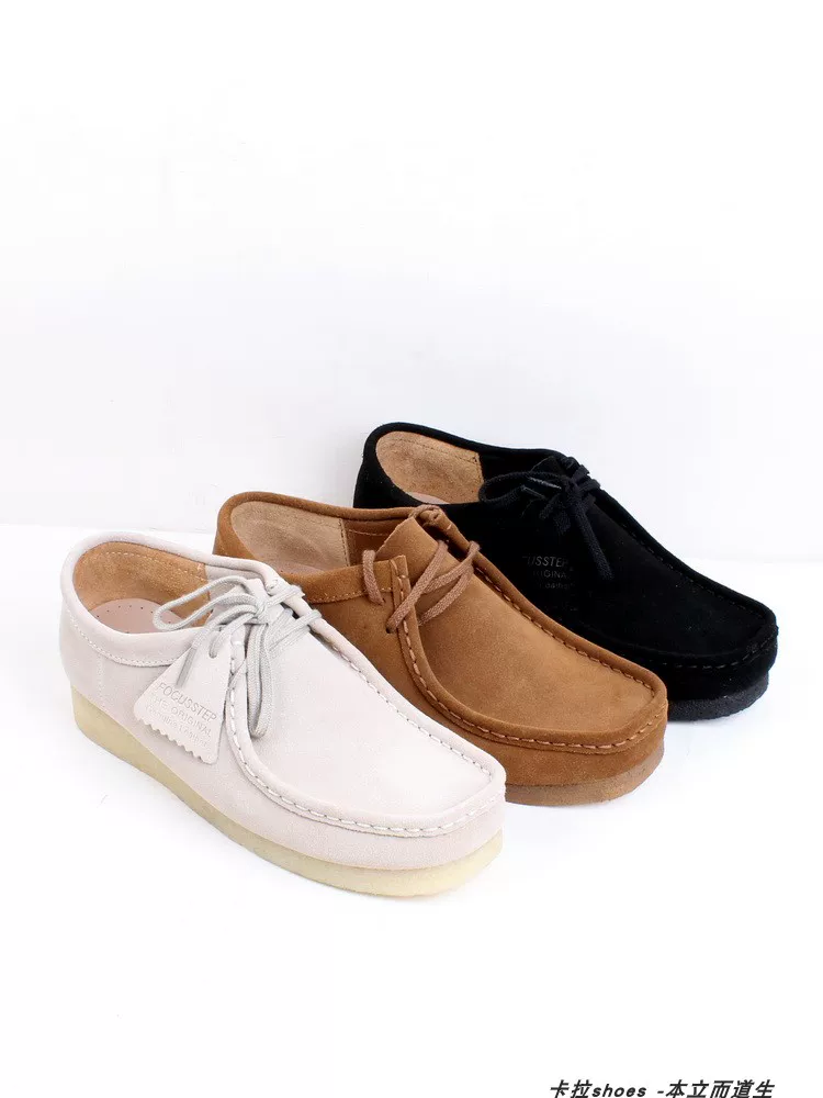 Men's Kangaroo Shoes, Genuine Leather, Raw Rubber Sole, Handmade Vintage Casual Shoes, Spring and Autumn Leather Shoes, Replica British Low-Top Men's Shoes Foto QC da TAOBAO su Qualit.ly