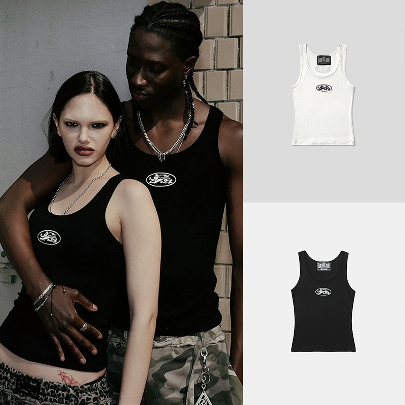 South Korea badblood BCAC Series Hot Girl Vest with Sling Women's Navel Slim-fit Niche American Sports Top
