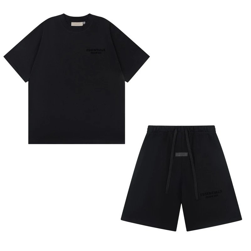 ESSENTIALS FEAR OF GOD T-Shirt and Shorts Set Zdjęcie QC z WEIDIAN na Qualit.ly