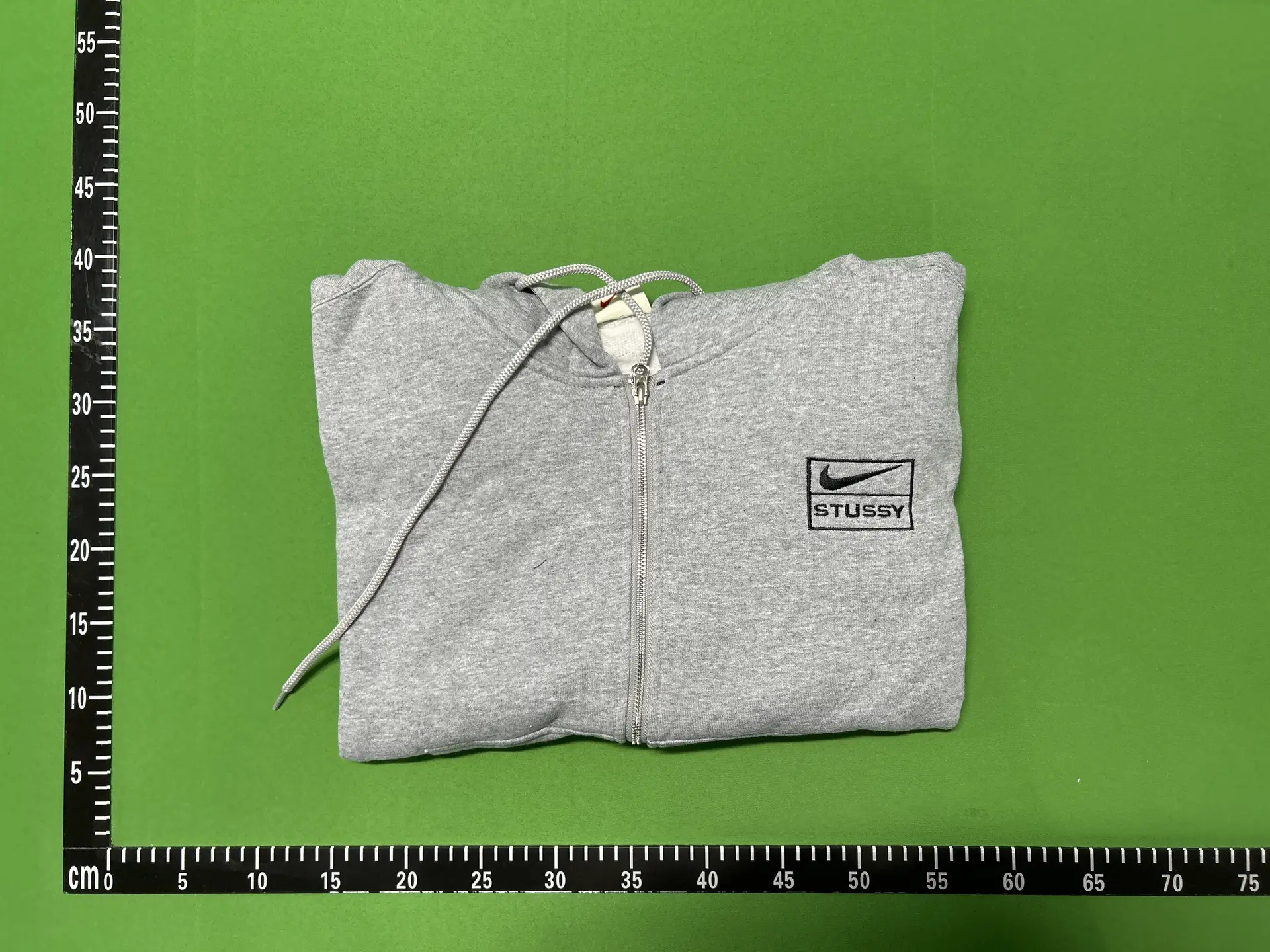 Stussy Zip Hoodie Grey