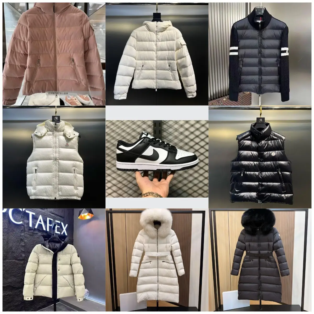 SU06-2025ss 工厂超高品质蒙家羽绒服羽绒马甲WhatsApp+86 185 6795 5052