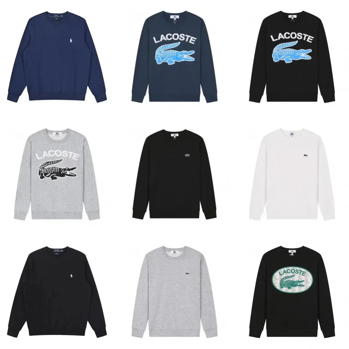 FI26--Casual and versatile round neck sweater