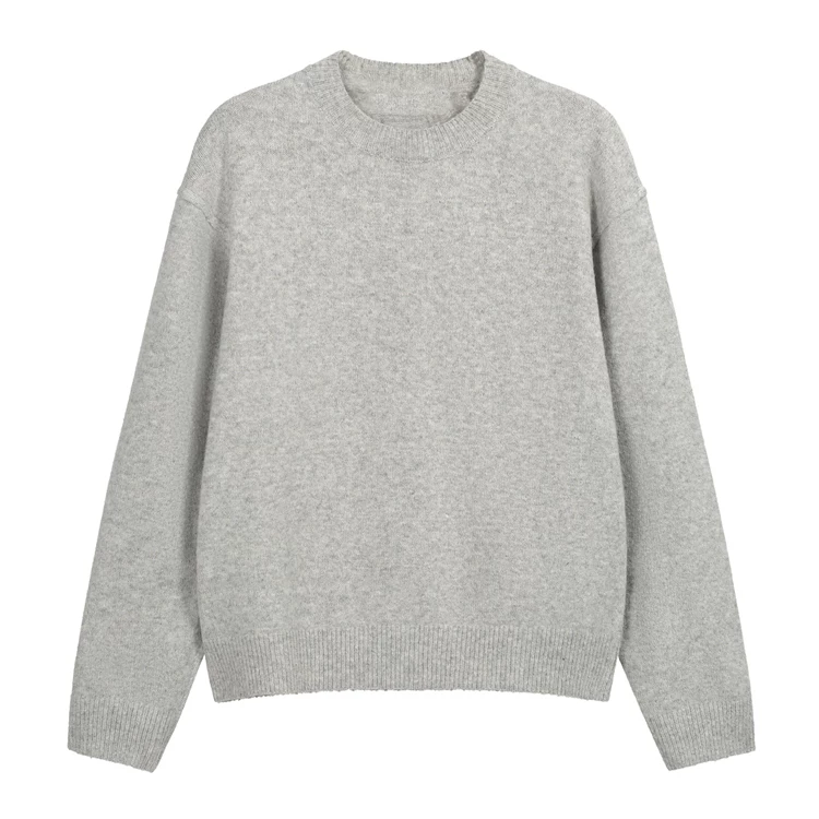 Back label knitted sweater 3070