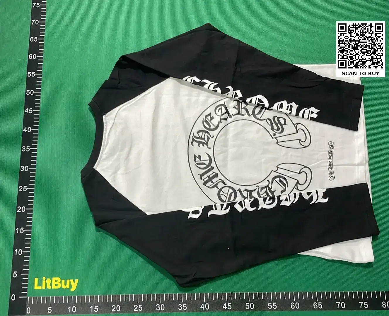 Chrome Hearts Long Sleeve Baseball Tee