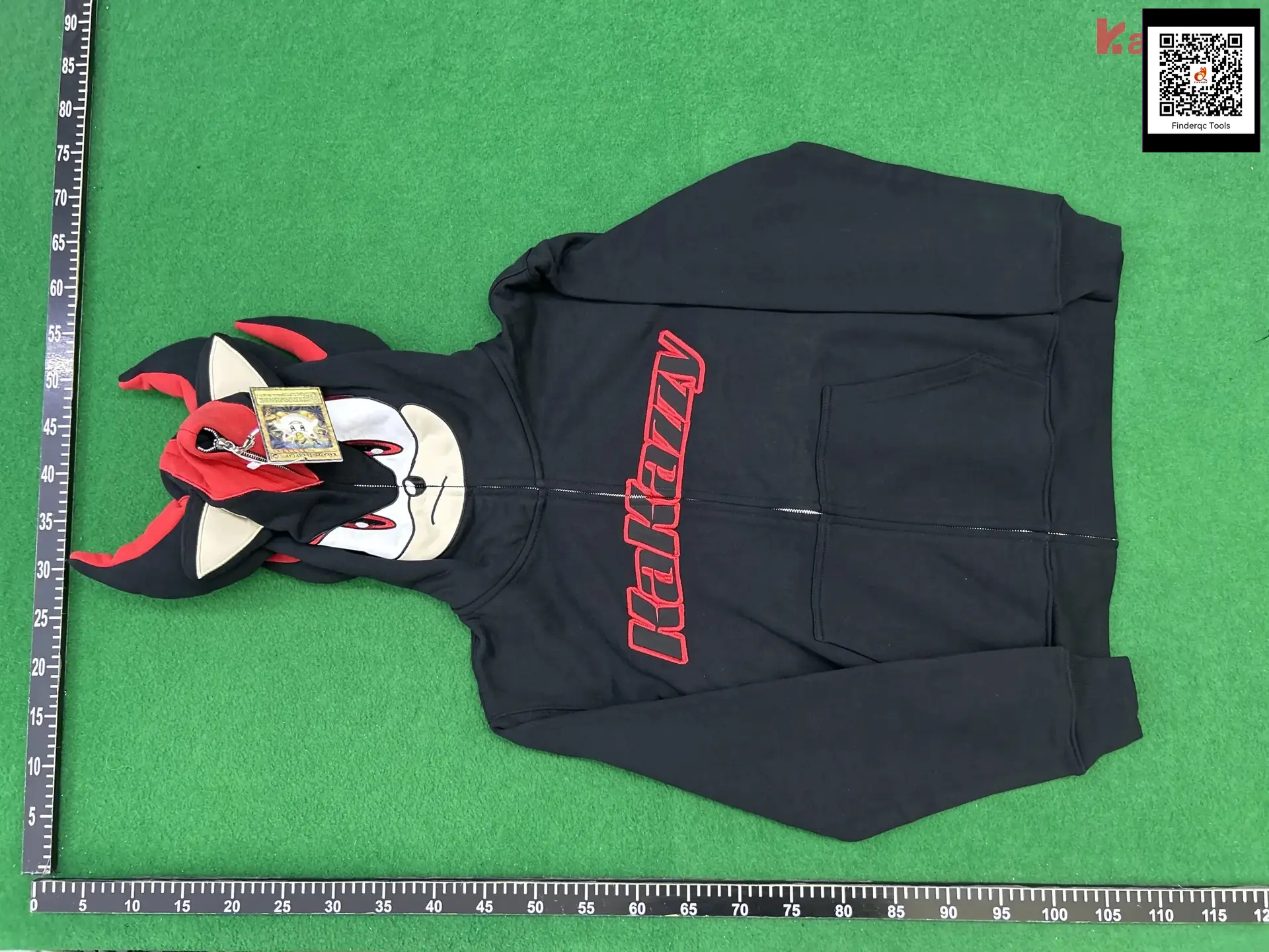Kakazzy Shadow The Hedgehog Zip Hoodie