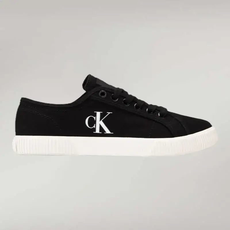 CK Jeans25 Spring/Summer New Arrival Women's Classic Simple Letters Low Top Canvas Sneaker Gift Yw01762