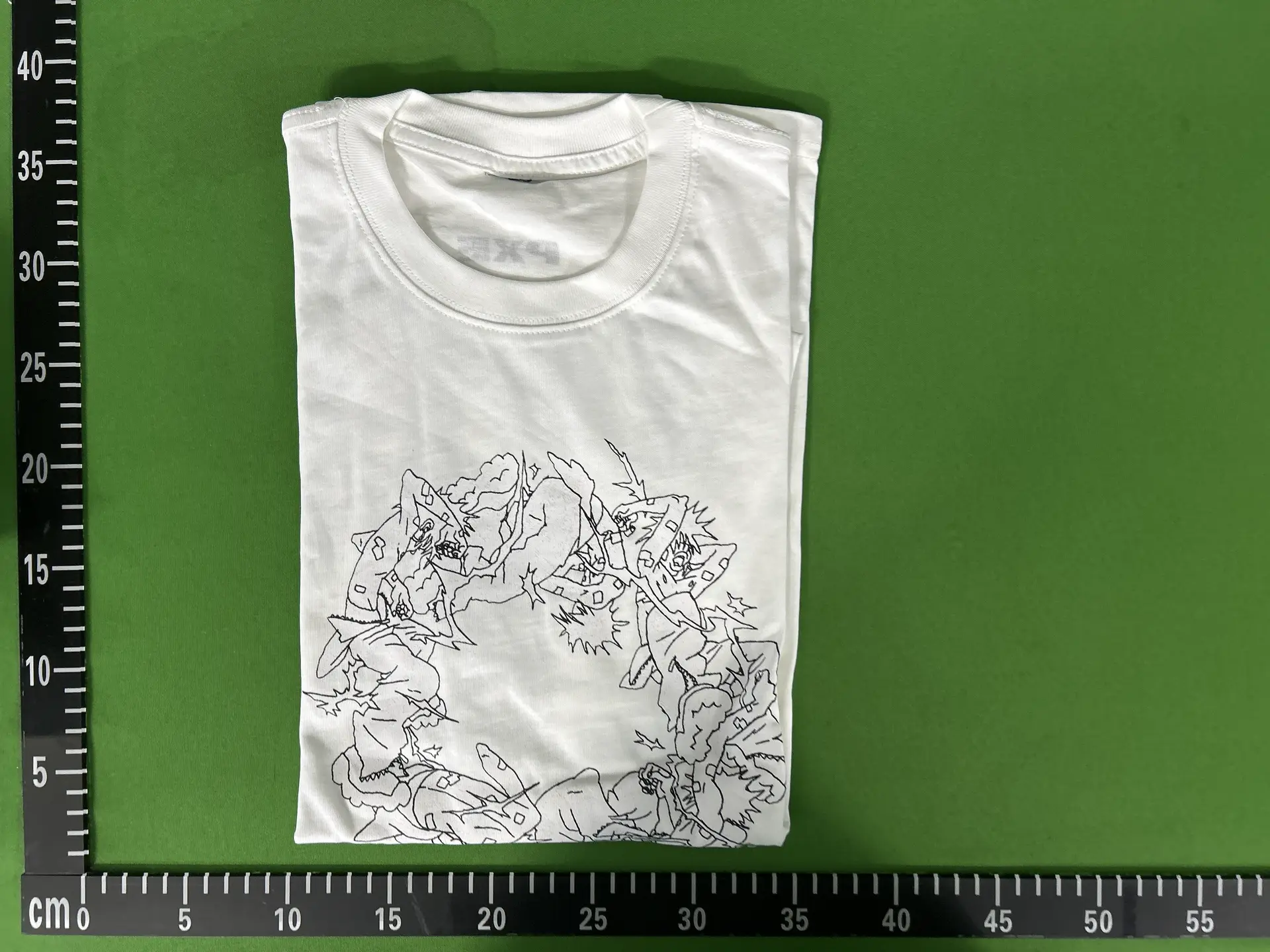PXE Ecco2k In The Flesh Big Air T-shirt Album Limited Short Sleeve T-shirt Hot Stamping