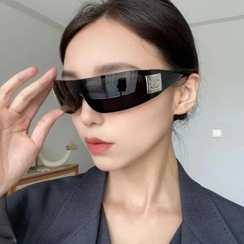 运动墨镜女曲面全包太阳眼镜男