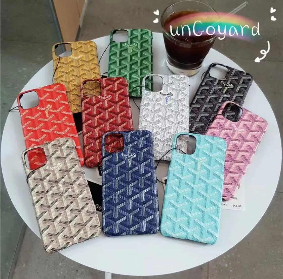 Goyard Paris Phone Cases