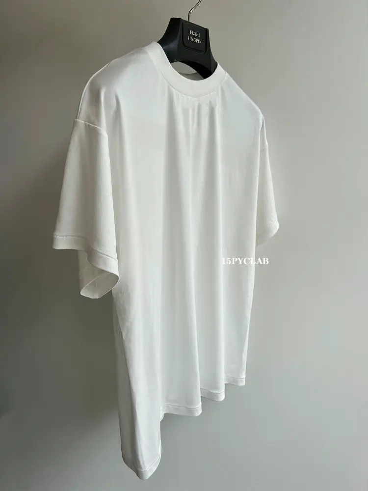 Pyc Row25Ss100% Supima Cotton Is Light, Soft and Not Prone to Wrinkles or Deformation, Basic Short-Sleeved Tee