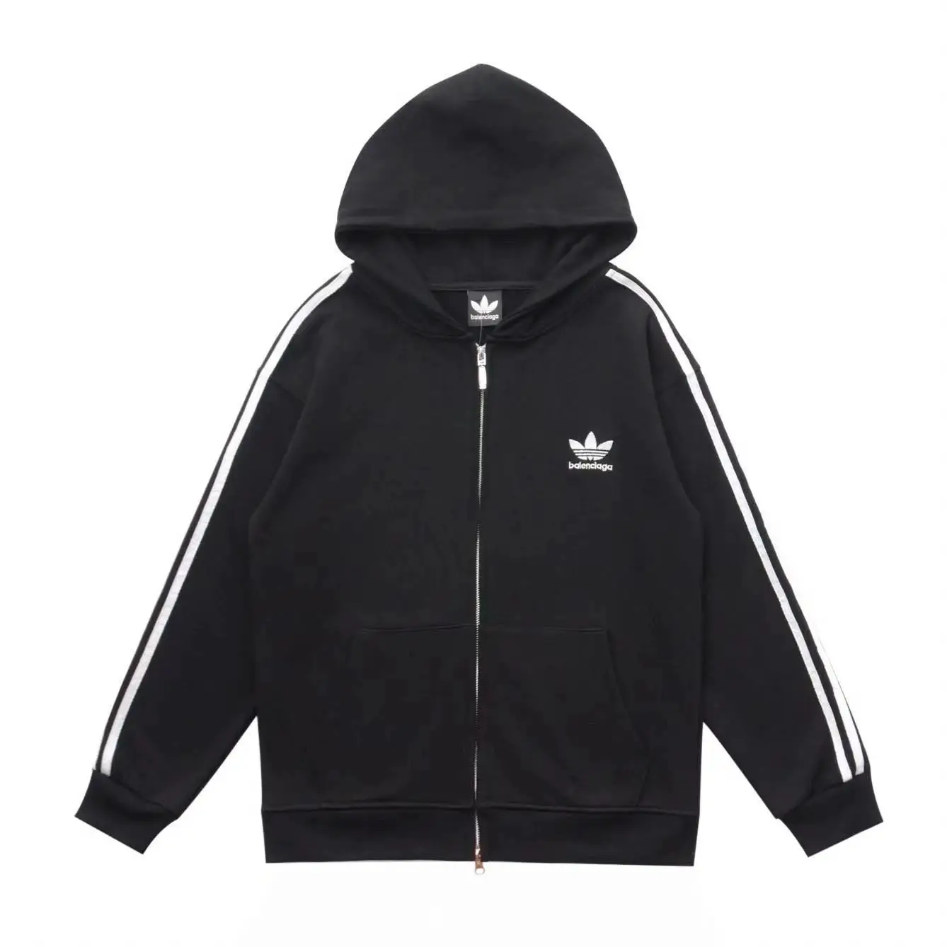 B Family x a*d Co-branded Hooded Zipper Jacket