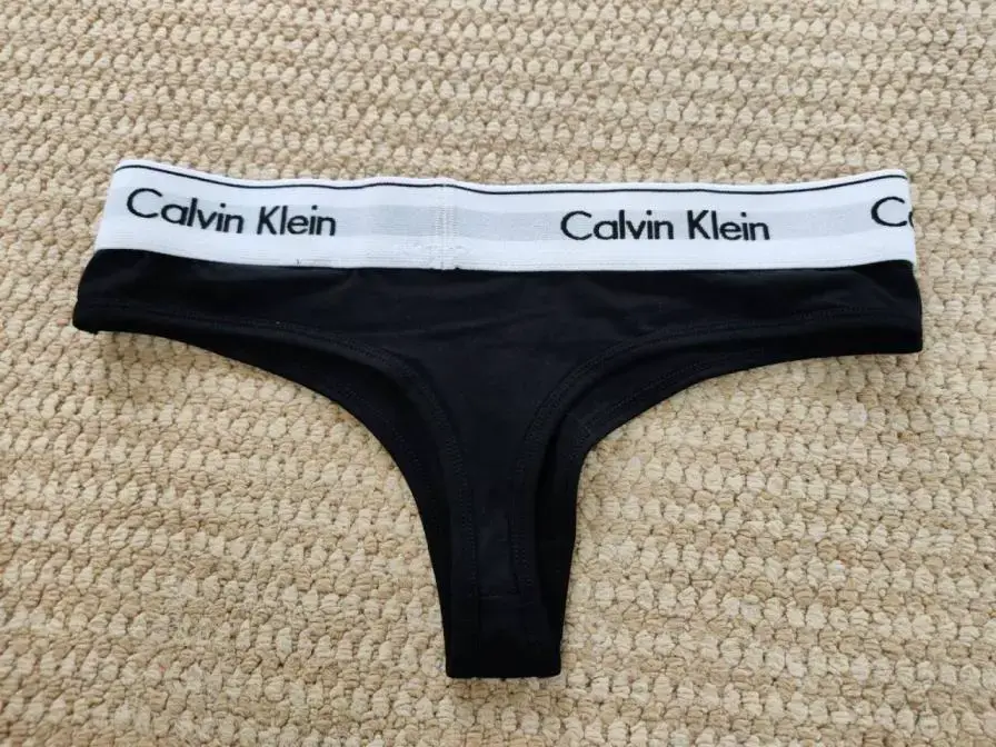 Calvin Klein Thong Black