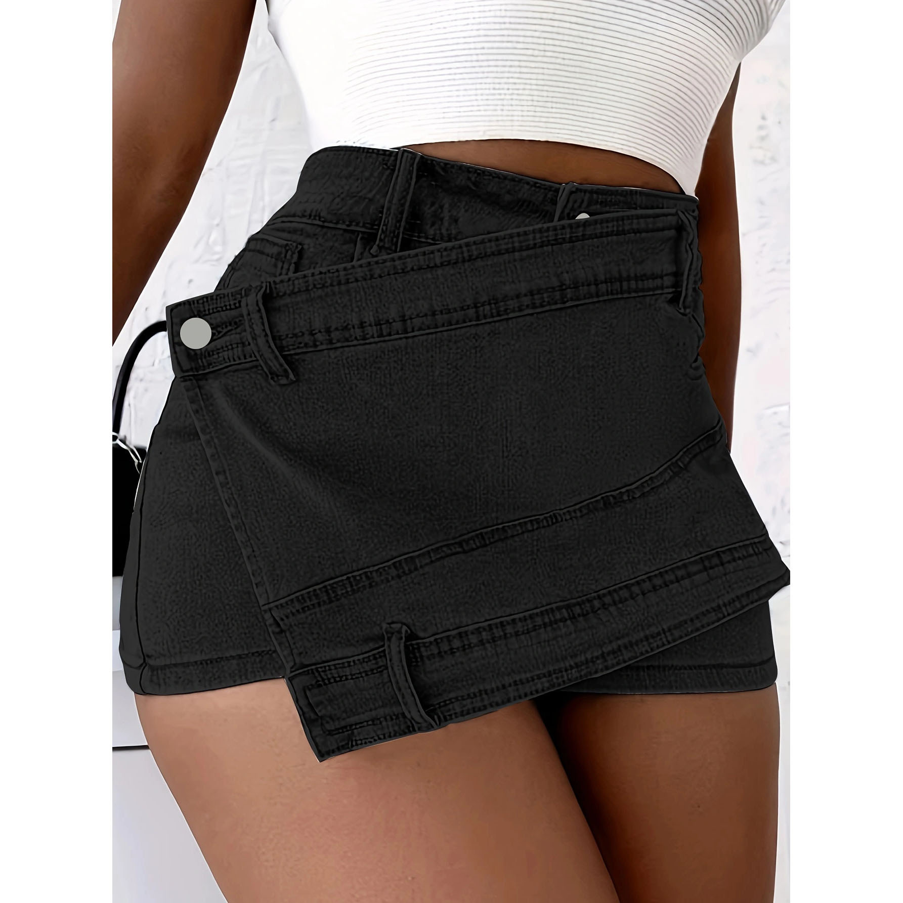 Creative 2025 summer princess wind fresh sweet denim wide-leggy pants women's jeans agent to join