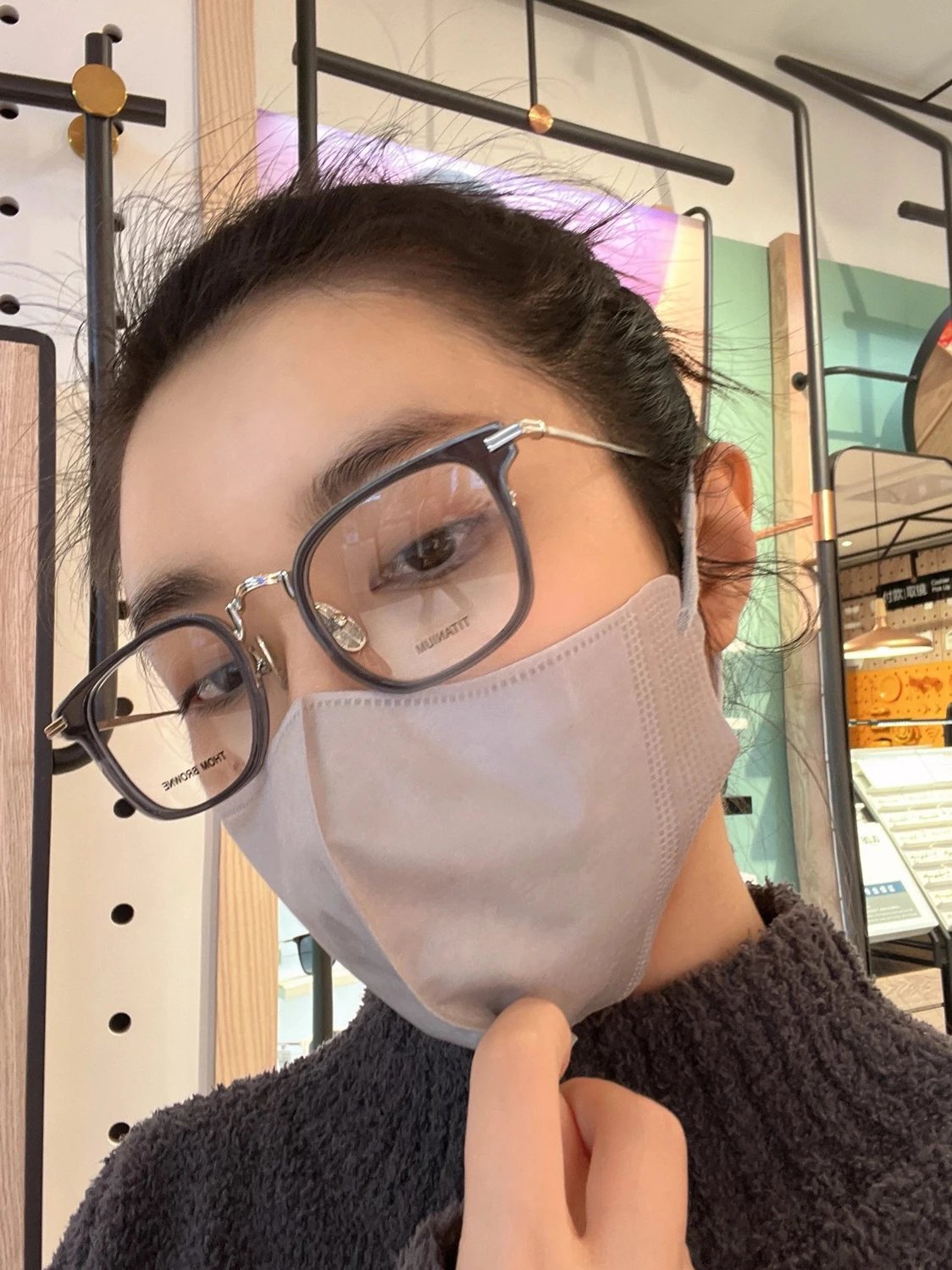 【原单】TB眼镜框TB透明灰眼镜架TBX905防蓝光近视眼镜可配度数男女通用小红书爆款高级灰钛架，谁带谁斯文，完全不挑脸型！！！高质量人类必备现货 QC-Foto von WEIDIAN auf Qualit.ly