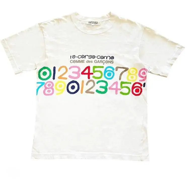 Prism Summer Niche Loose Design Cute Trendy Brand Vintage Short-Sleeve T-Shirt for Men and Women