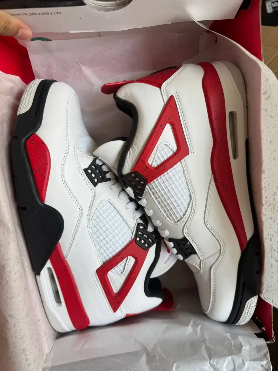 Air Jordan 4 White Cement