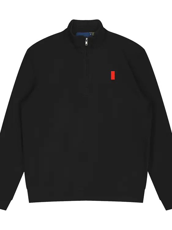 Paul sweater men's knit sweater thin half pull turtleneck zipper pullover polo stand-up collar cotton sweater jacket