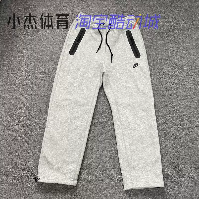 Nike/Nike men Tech Fleece Autumn and Winter Sports Leisure Windproof Loose Loose Pants FB8013