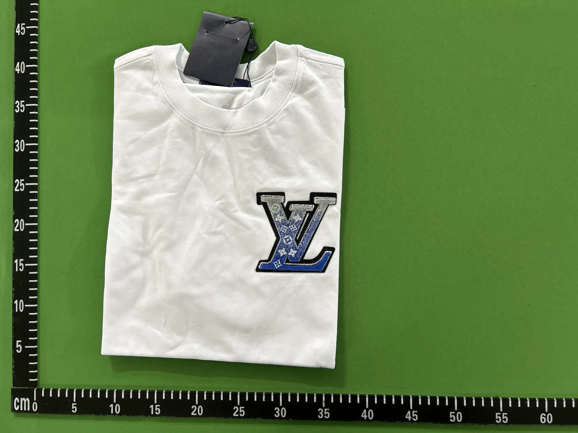 Cross-Border 25Ss Lujia High-Quality Fashionable Short-Sleeved Trendy Brand Export Classic Men's and Women's T-Shirts Breathable Cotton