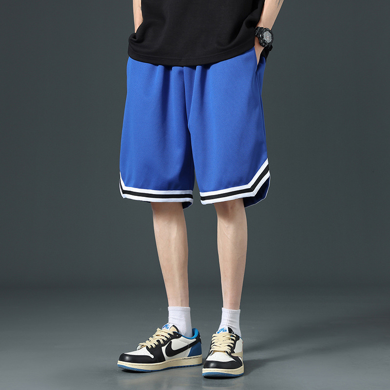 Basketball shorts men's sports loose summer fashion brand boys quick-drying custom sports pants casual quick-drying shorts