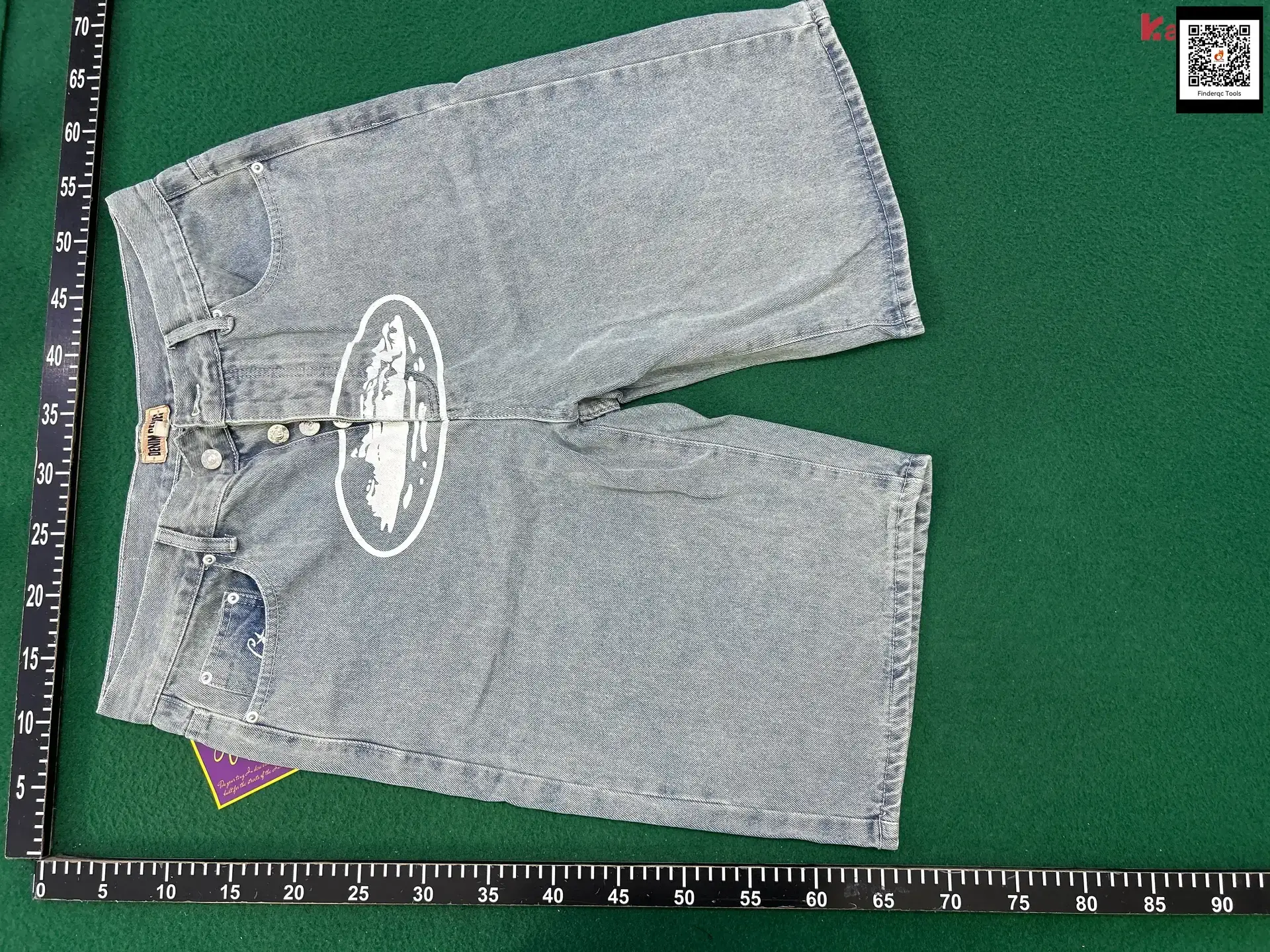 Corteiz Alcatraz Jeans New Star Embroidered American Style High Street Vintage Old Casual Pants Trendy