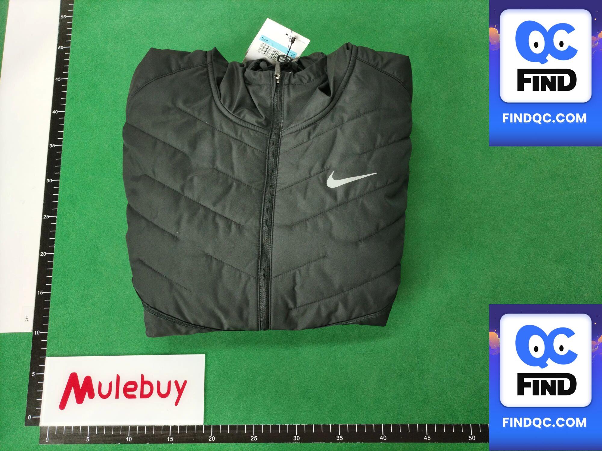 Authentic Nike Men's Autumn and Winter Waterproof Sports Windproof Jacket Warm Running Hooded Cotton Coat Dj0570 QC