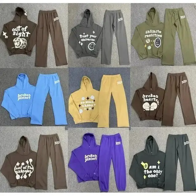 Fashion trend hoodie set 005