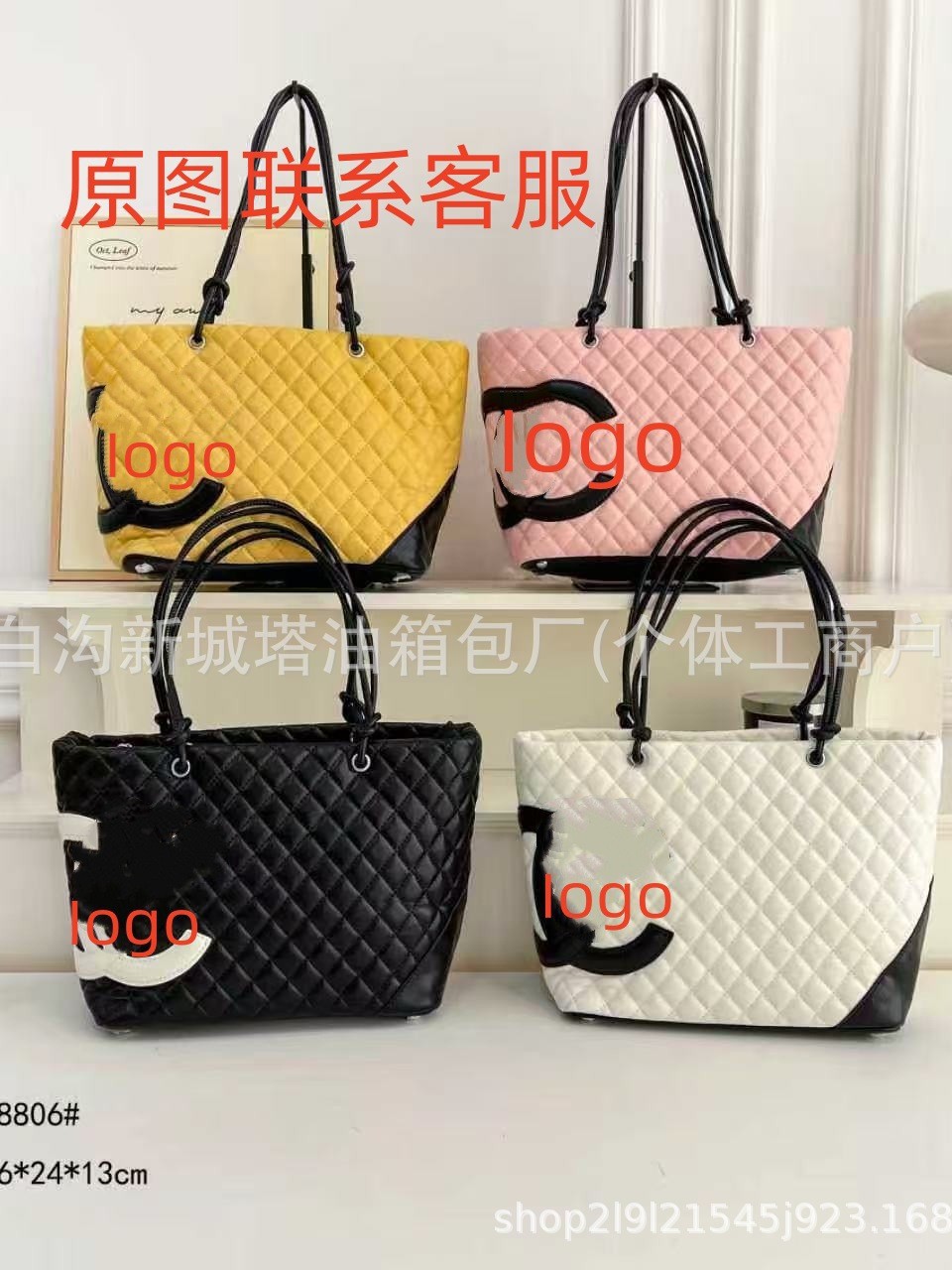 2026 Cross-Border New Product Portable Long-Handle Underarm Tote Bag, Fashionable and Versatile, Simple Large-Capacity Tote Bag 8806 QC 写真 1688 Qualit.ly