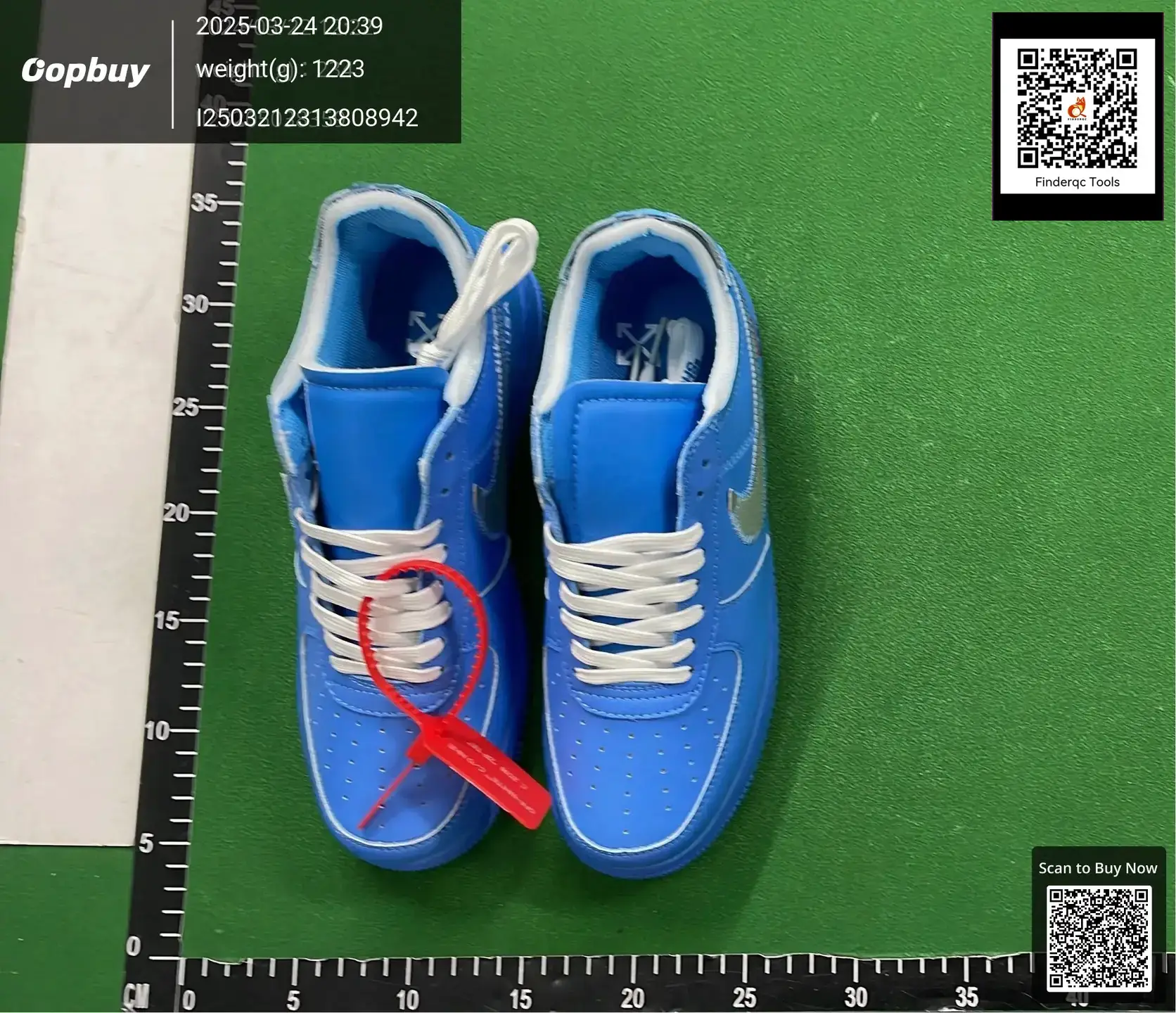 Putian Correct Edition Standard AF1 Air Force One Joint OFF Men's and Women's Board Shoes Available in AO4606-700