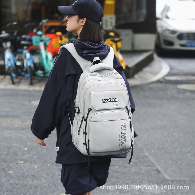 New Workwear Style Backpack, Couple Backpack, Large Capacity Outdoor Travel Backpack, Ultra-Light Student School Bag, Direct Sale