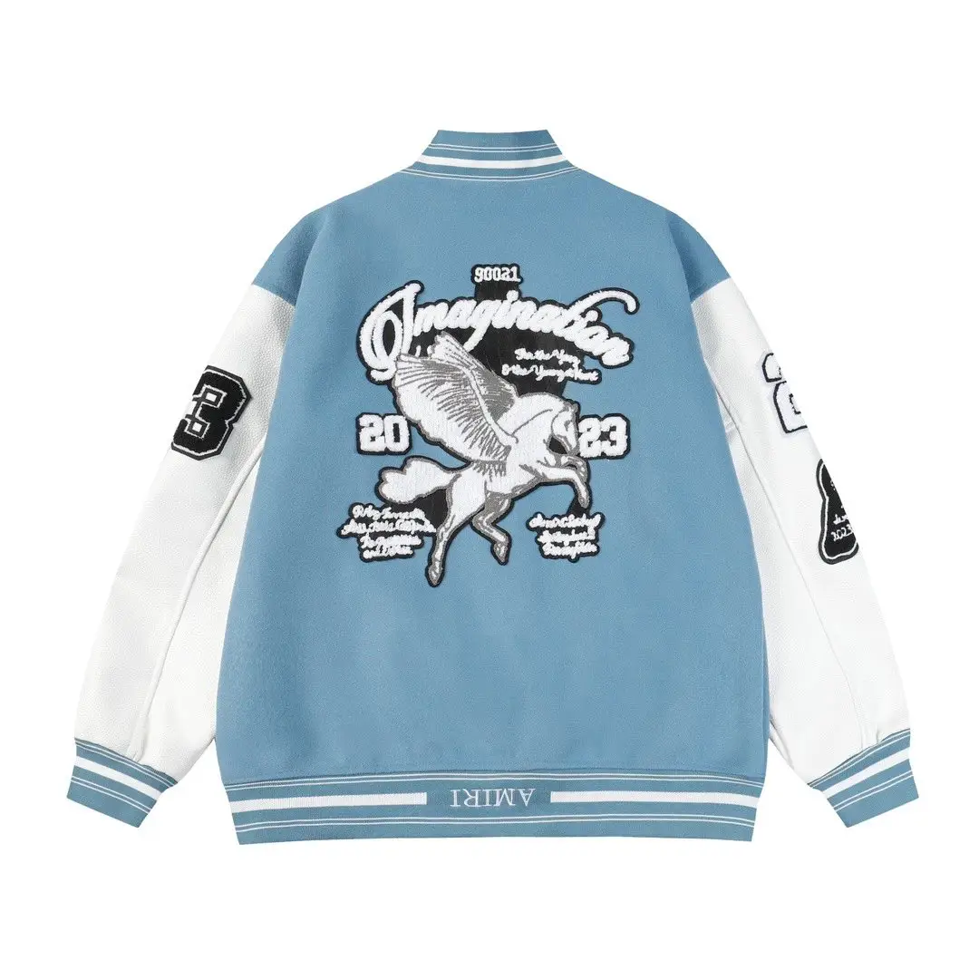 Pattern Baseball Suit Jacket Coat Unisex One Piece