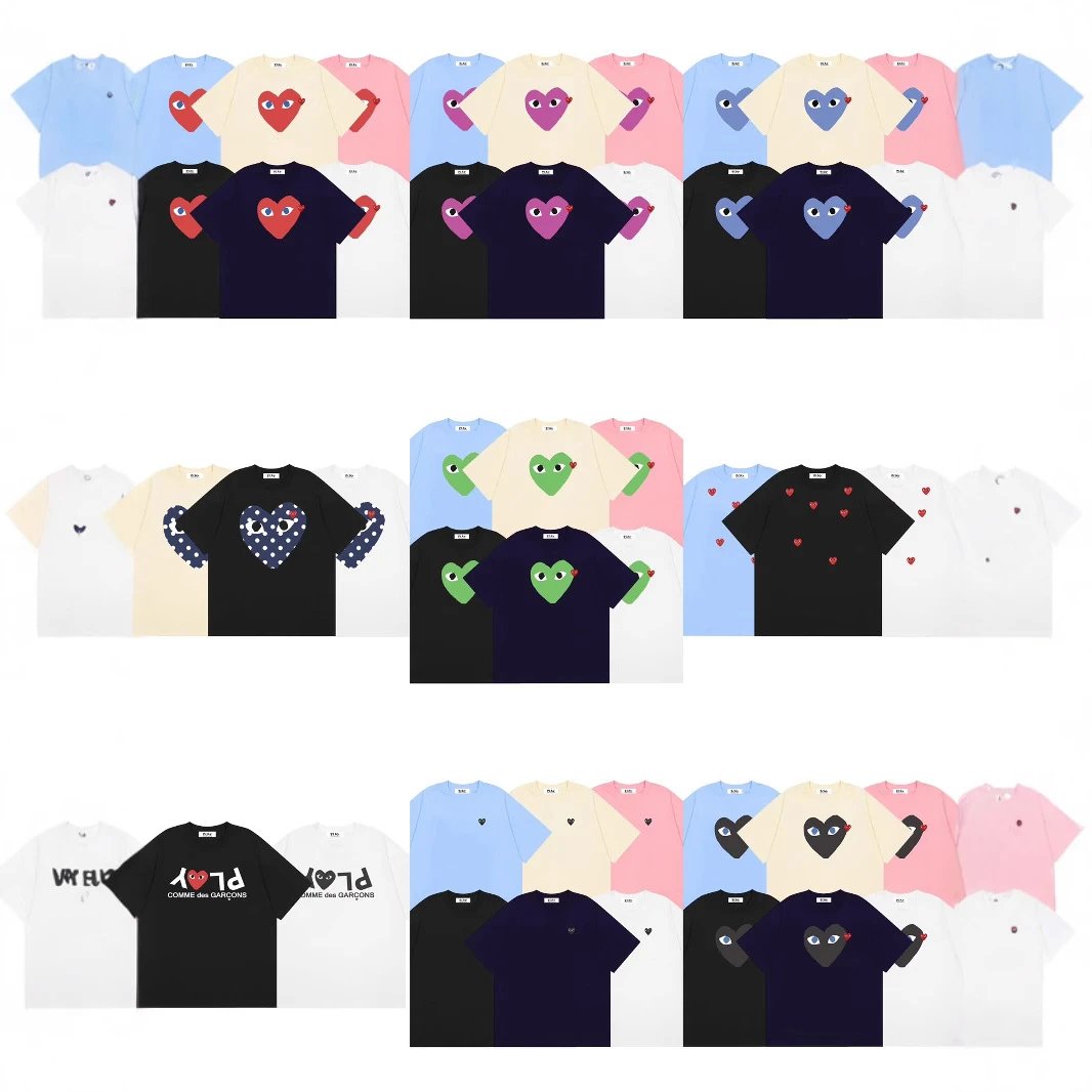Comme des Garçons Play Heart T-Shirts