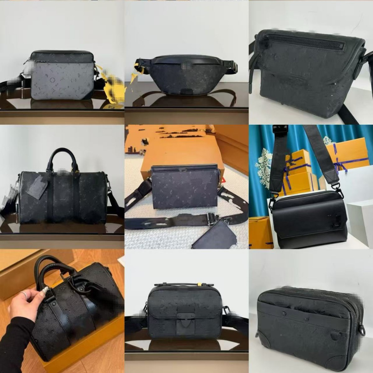 Foreign Trade Cross-Border Men's Trendy Brand 2026 Crossbody Bag Men's Fashion New Style Single Shoulder Trendy Versatile Crossbody Shoulder Bag QC-foto från 1688 på Qualit.ly