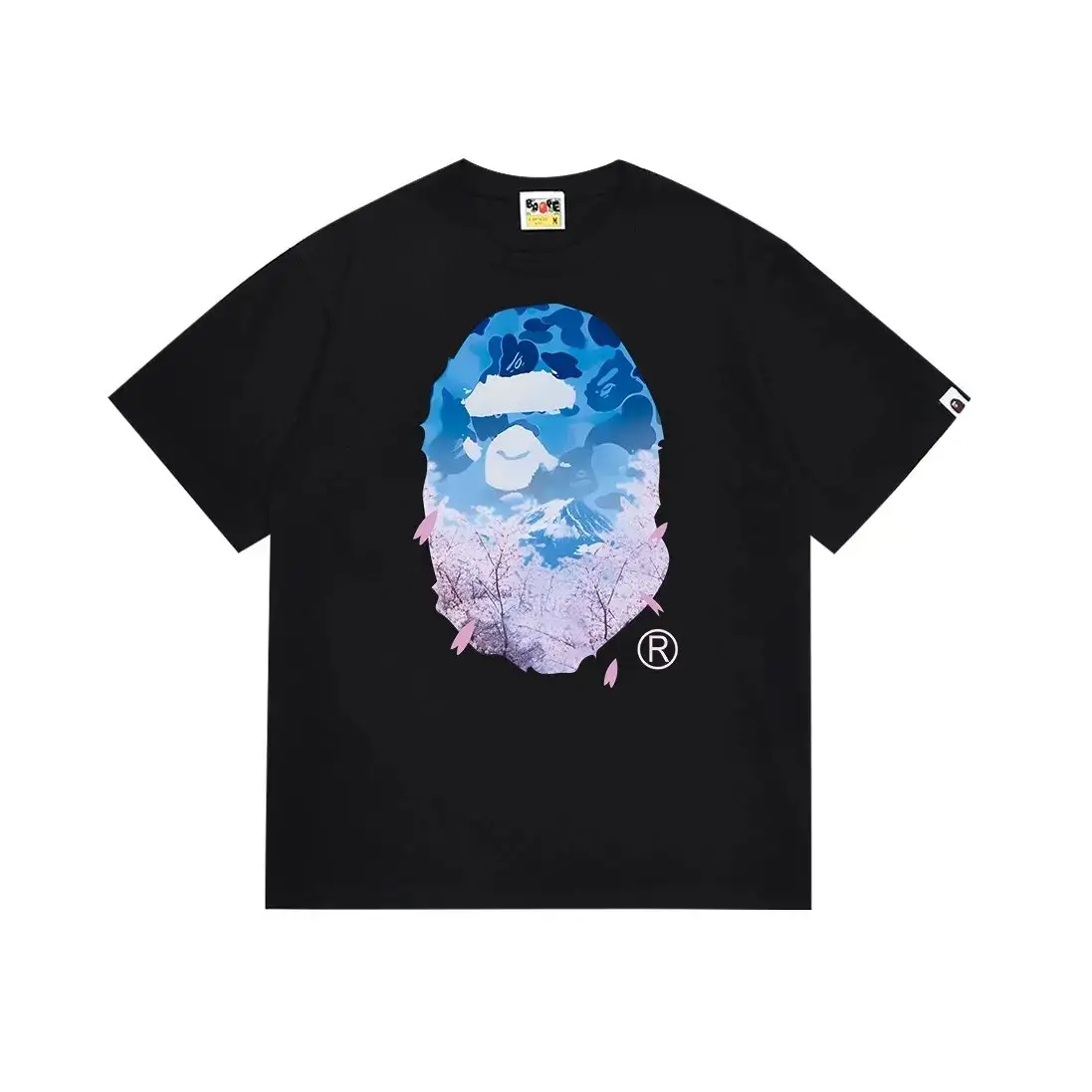 A Bathing Ape Mountain Graphic T-Shirt